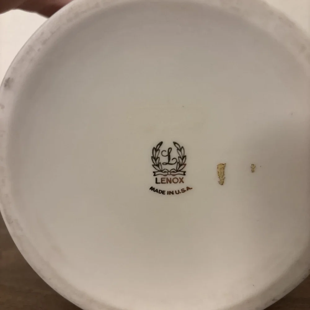 Lenox Porcelain Gold Trim 12